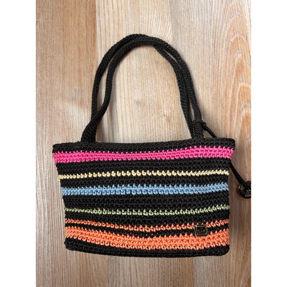The‎ Sak Crocheted Mini Tote Vintage Y2K - Picture 4 of 8